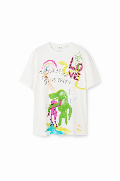 Arty illustration T-shirt