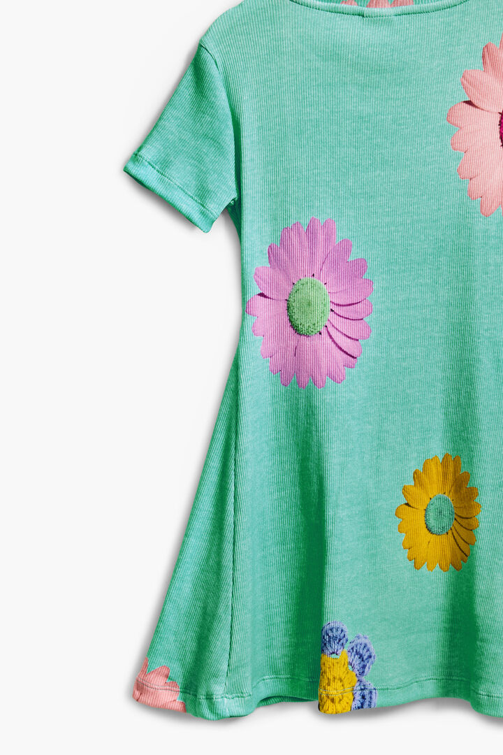 Printed short dress | Desigual
