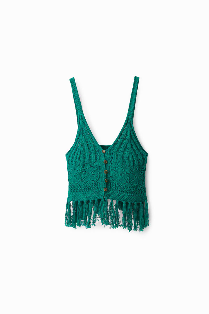 Crochet top | Desigual