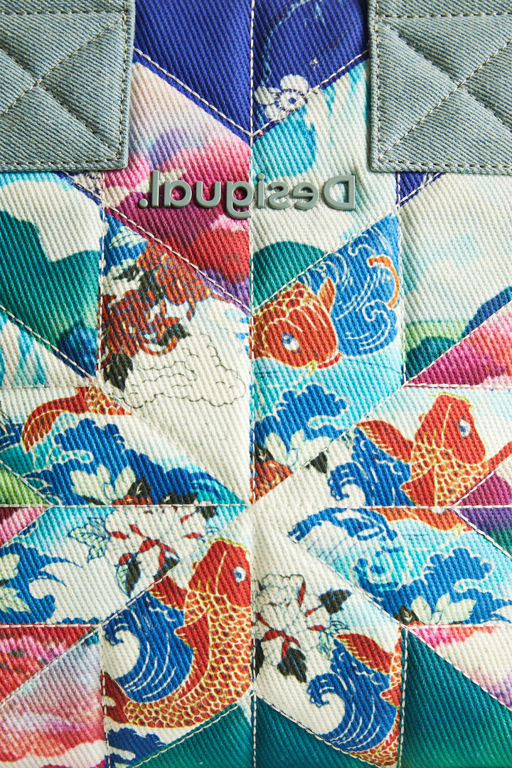 Shopper mediano de tela | Desigual