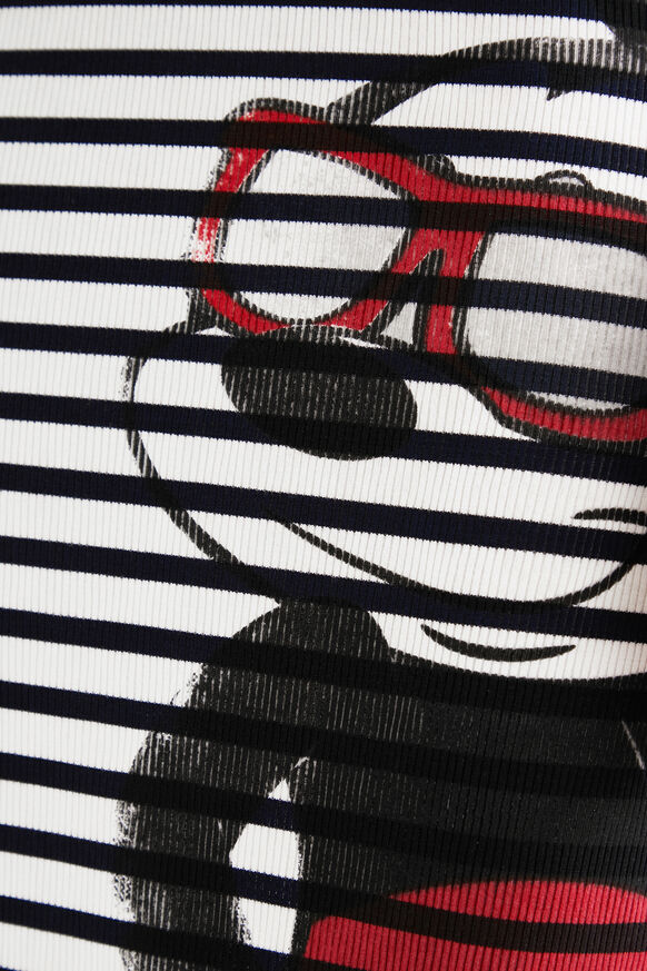 Mickey Mouse stripe dress | Desigual