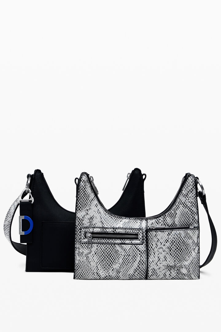Kleine zweifarbige abnehmbare Tasche | Desigual