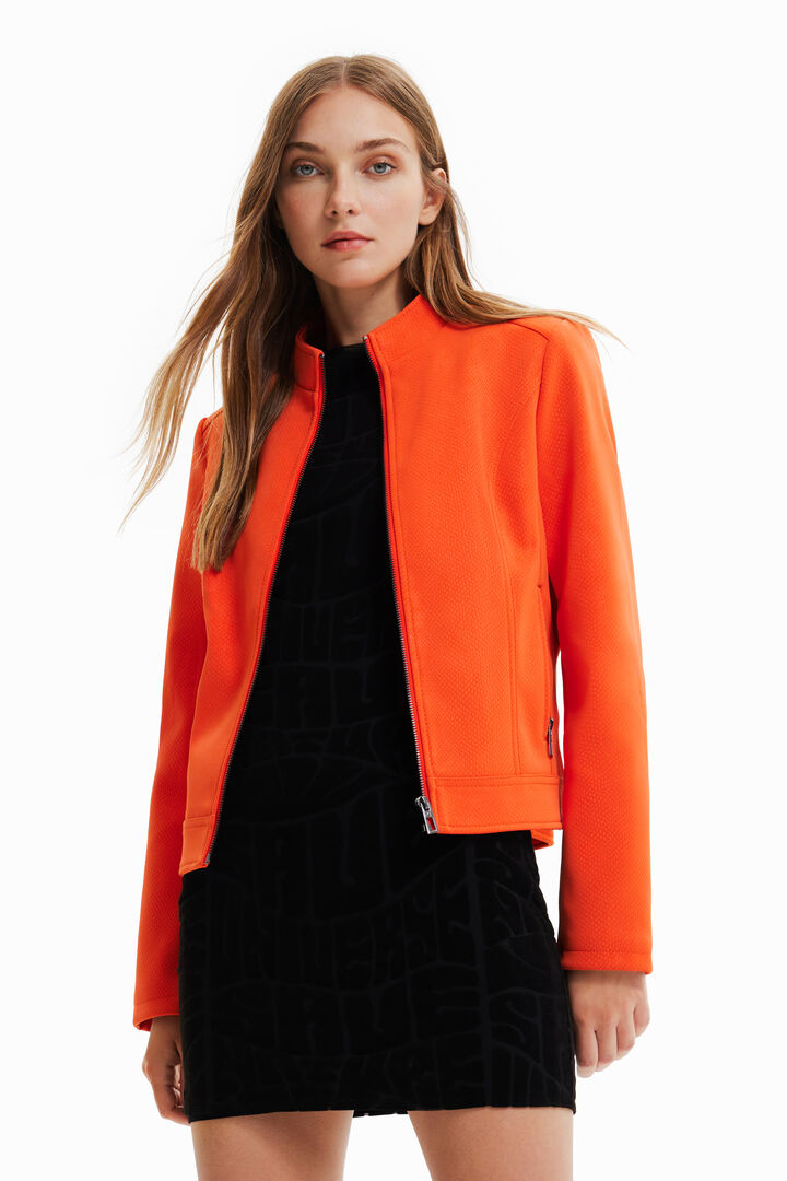 Suede-effect jacket | Desigual