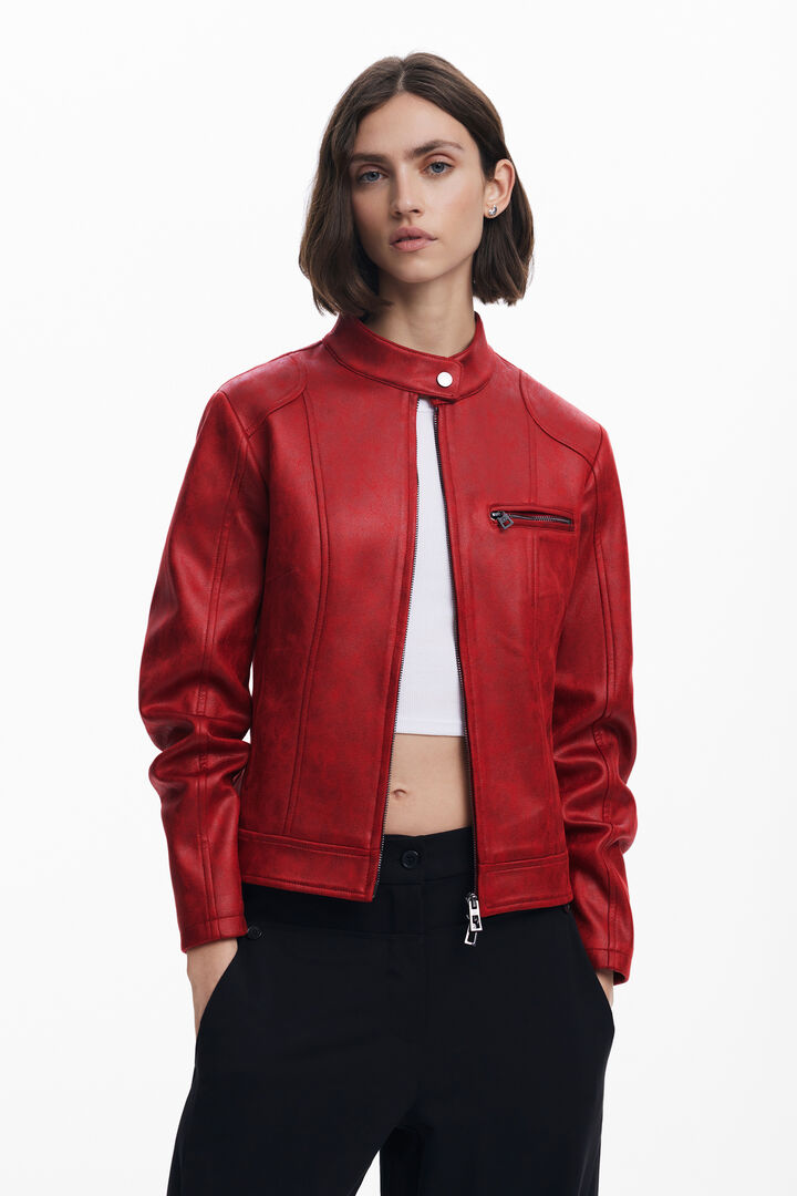 Blouson col mao | Desigual