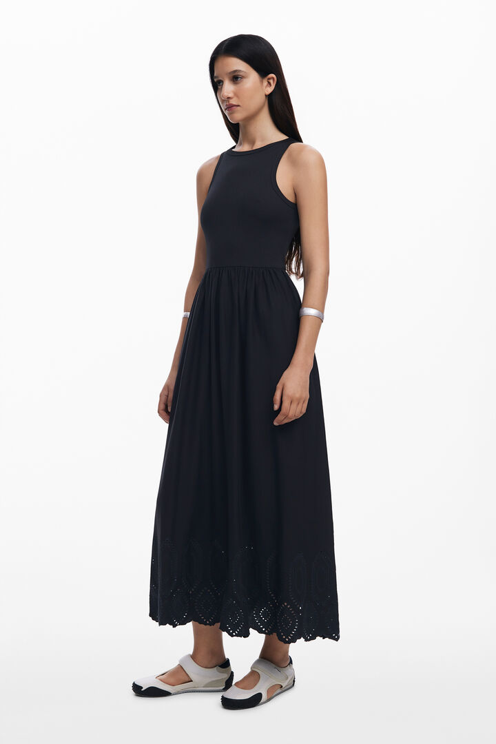 Combined midi dress | Desigual