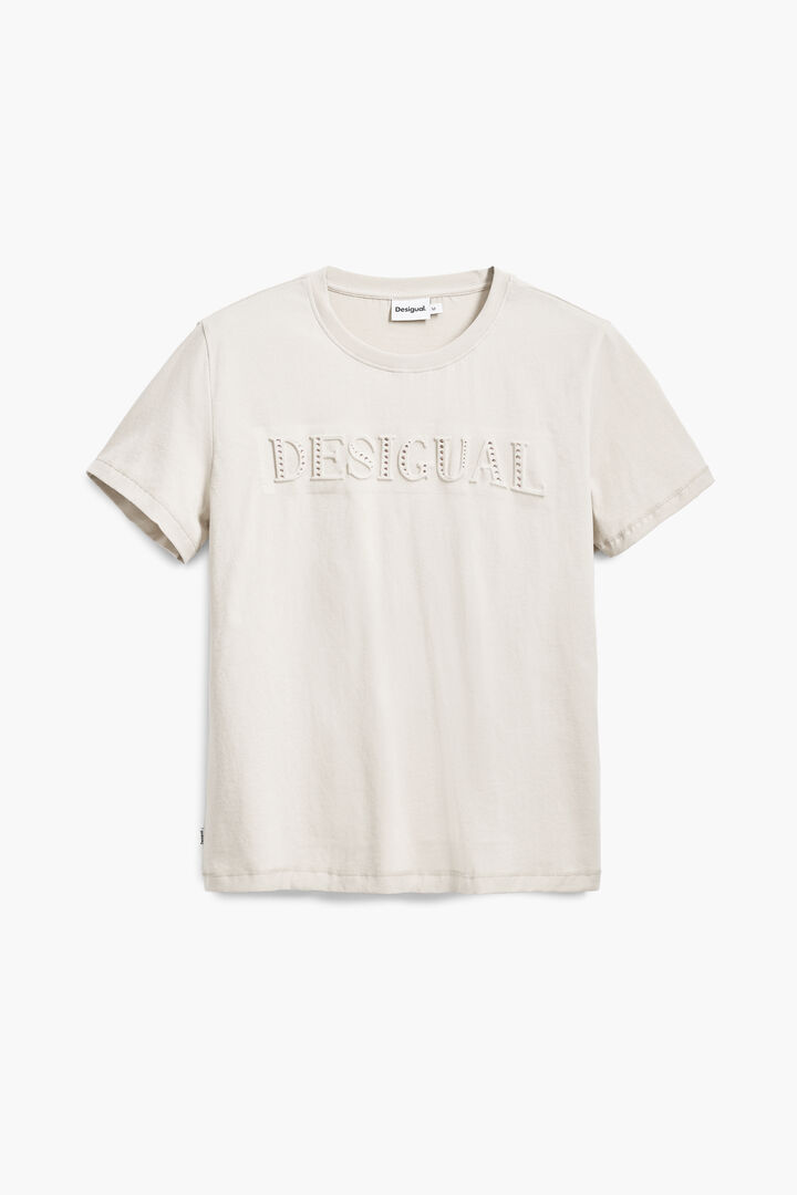 Studded logo T-shirt | Desigual