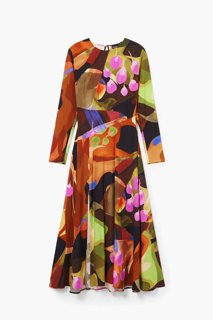 Printed midi dress M. Christian Lacroix | Desigual