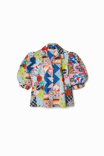 Chemise à motif patchwork Johnson Hartig