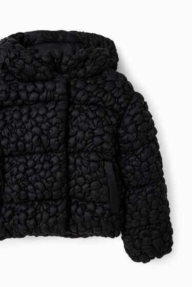 Chaqueta acolchada textura | Desigual