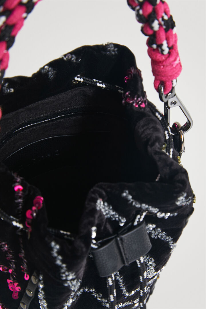 Mini-bag sack sequins | Desigual