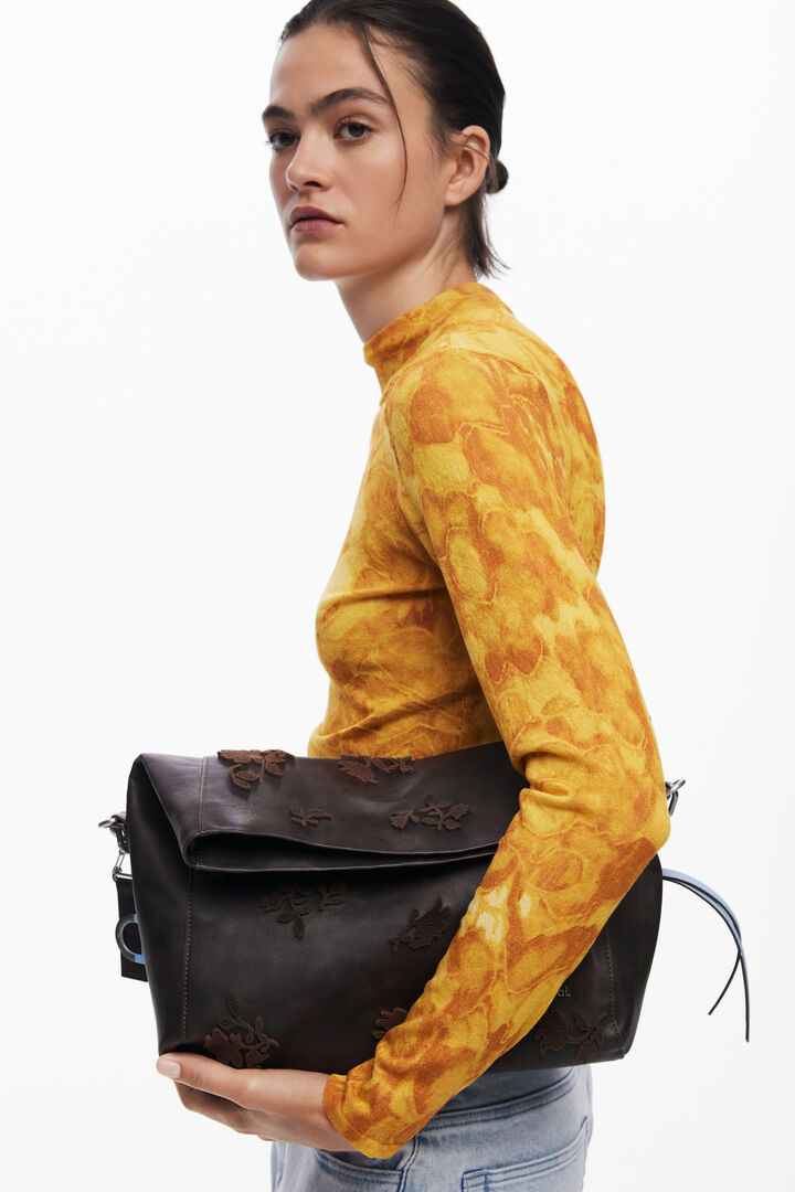 Convertible bag with embossed details | Desigual