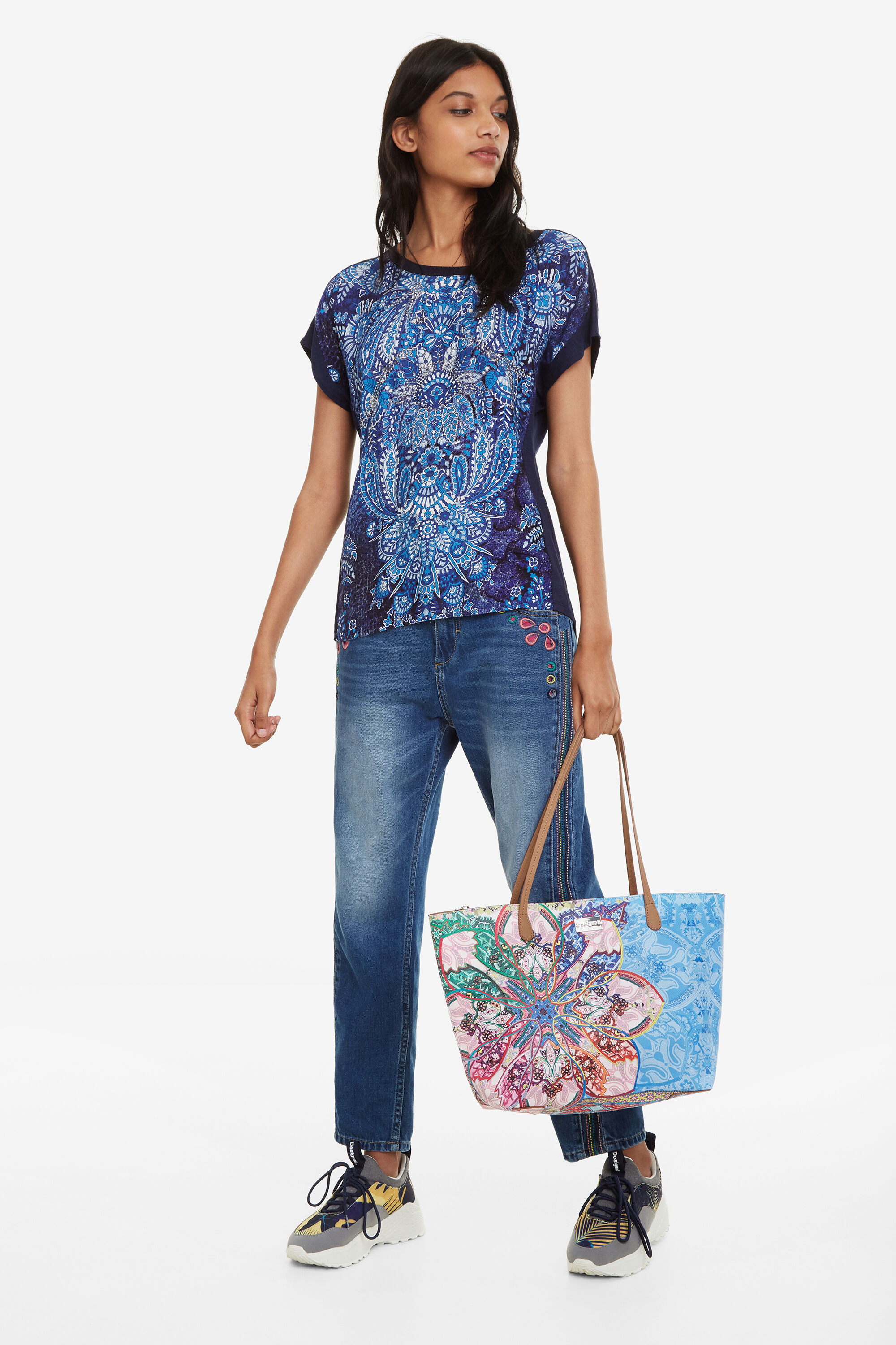 Capri Bag Mexican cards Zipper
