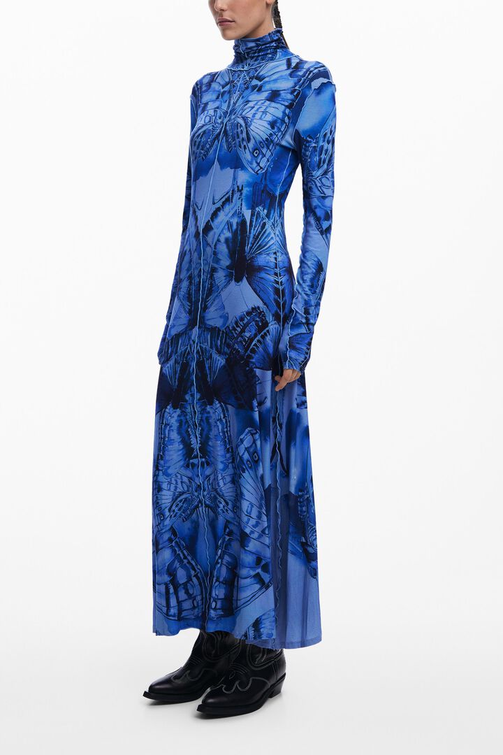 Butterfly maxi dress | Desigual