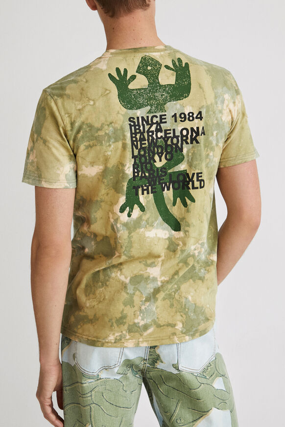 Maglietta maniche corte camouflage | Desigual