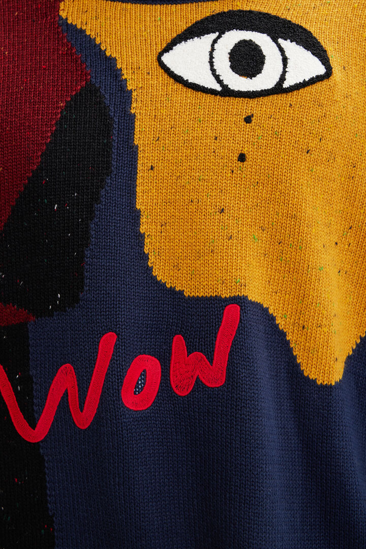 Jersey punto fino ojo | Desigual