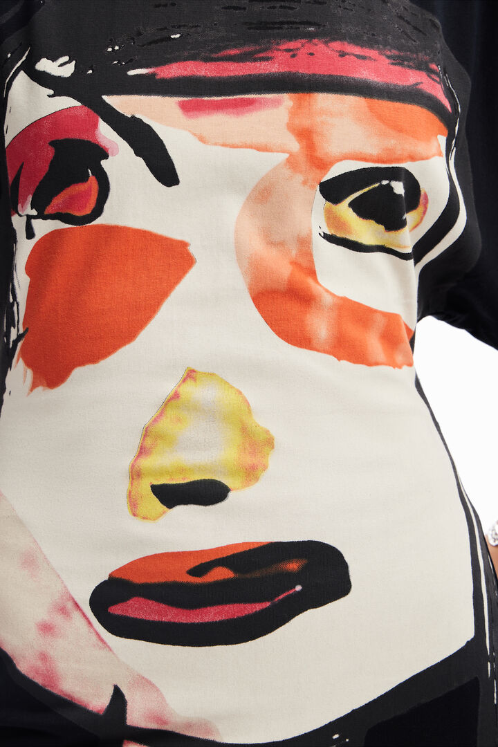 Vestit mini cara arty | Desigual