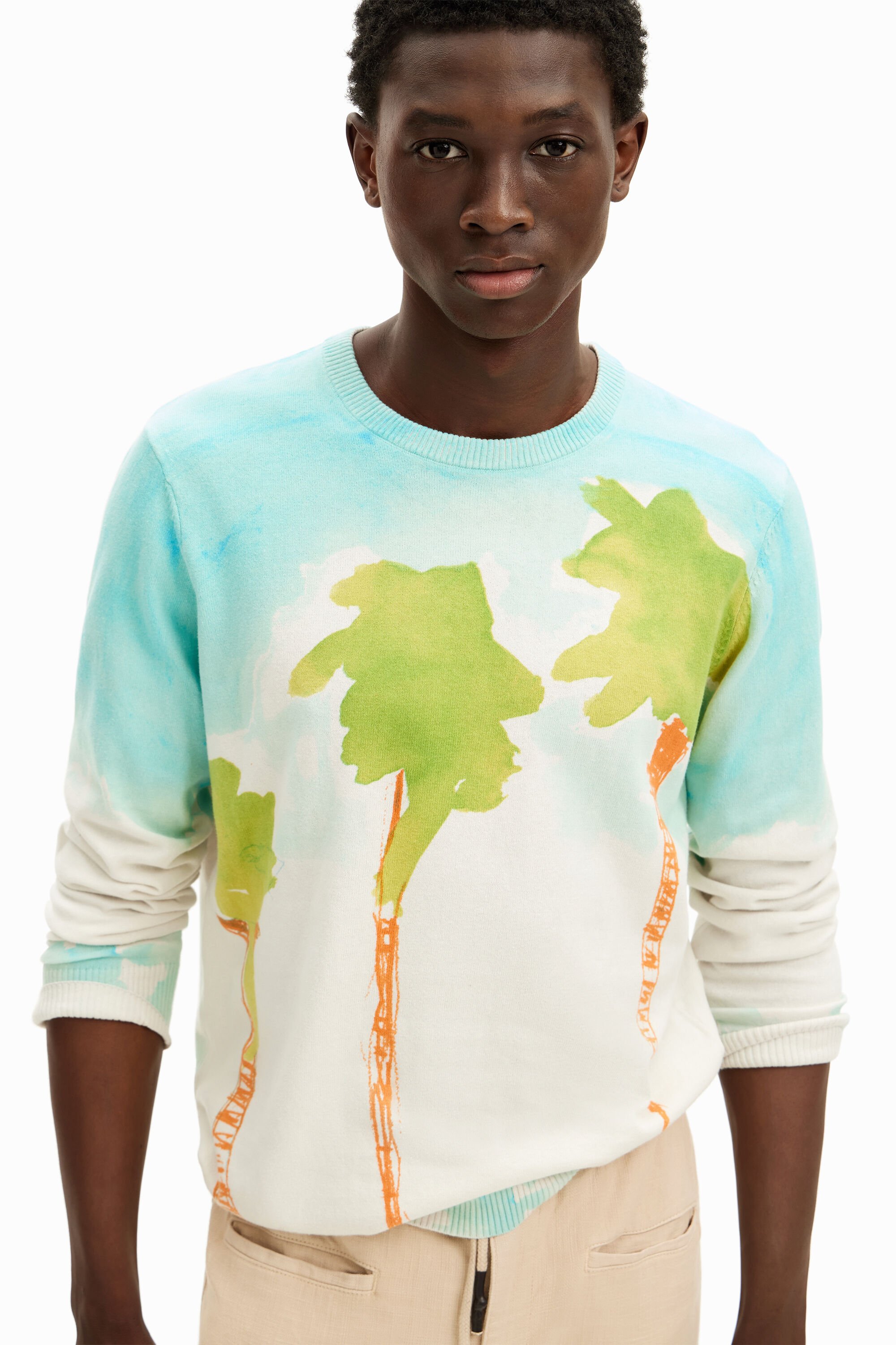 Men s Tie dye legere jumper