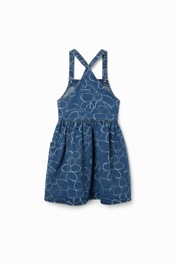 Denim Smiley Originals ® dungaree dress | Desigual