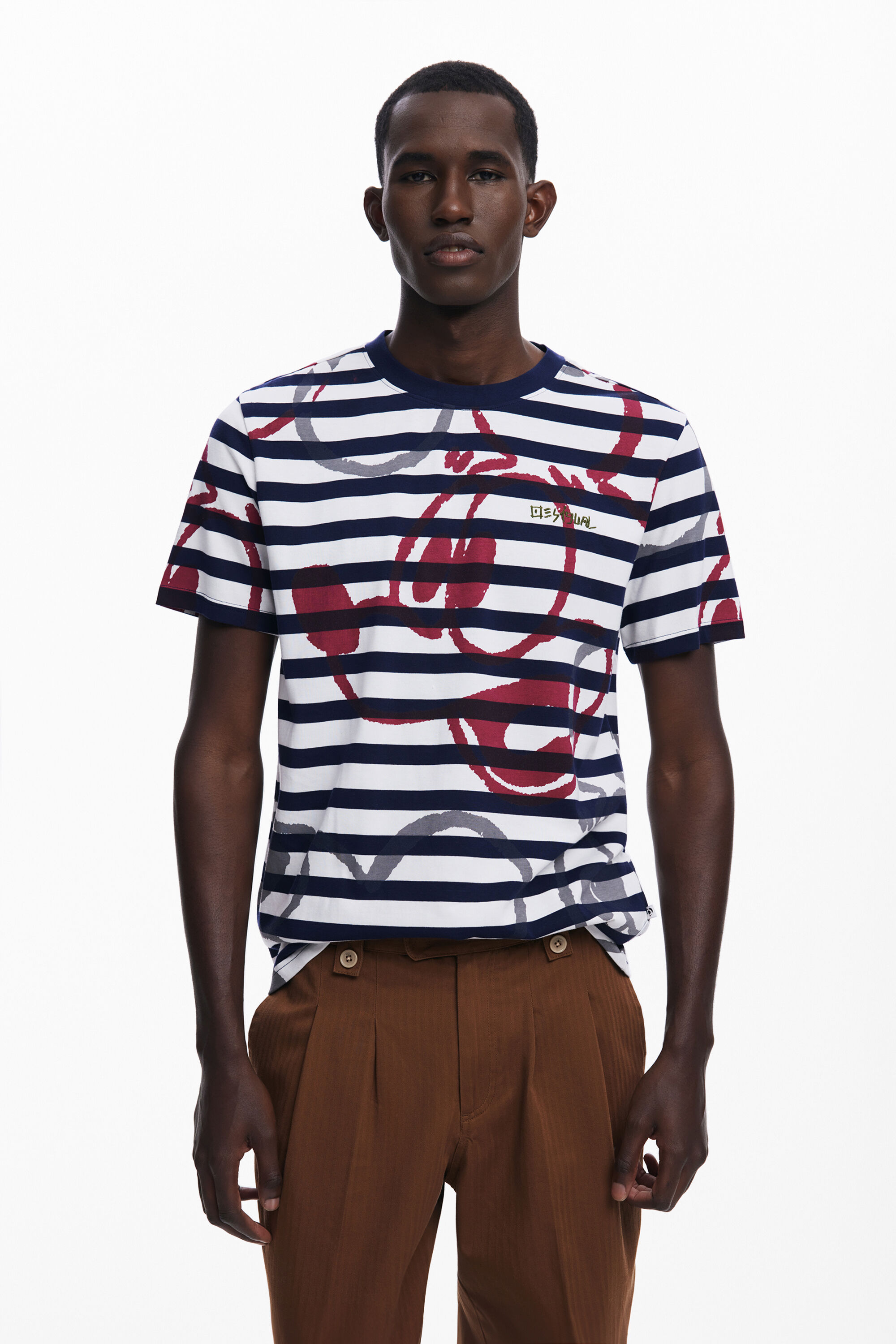 T shirt desigual uomo clearance