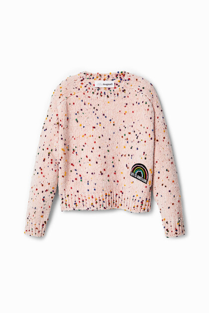 Pull jaspé