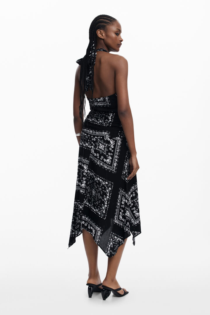 Vestido bandana nudo | Desigual