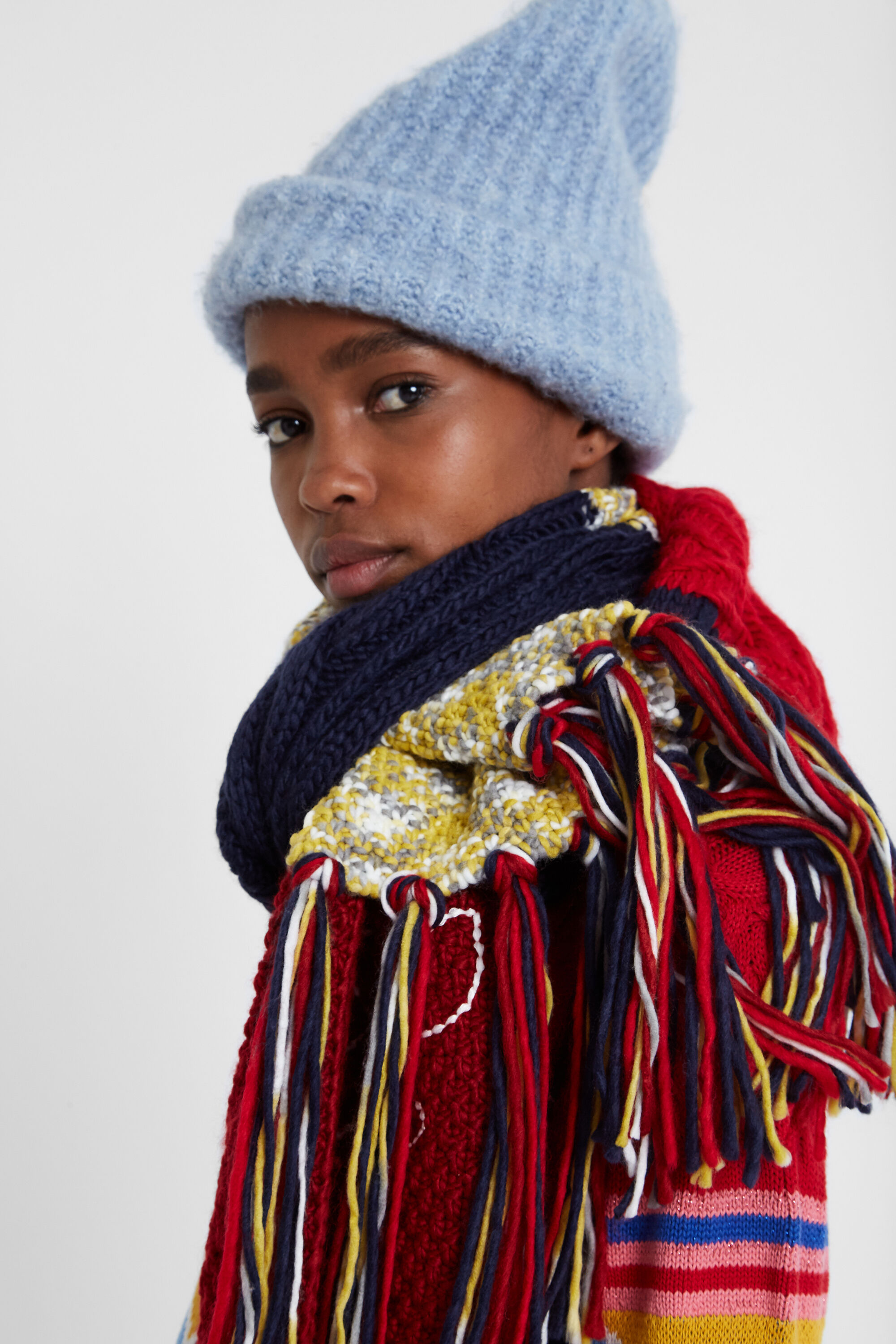 Desigual scarf sale clearance