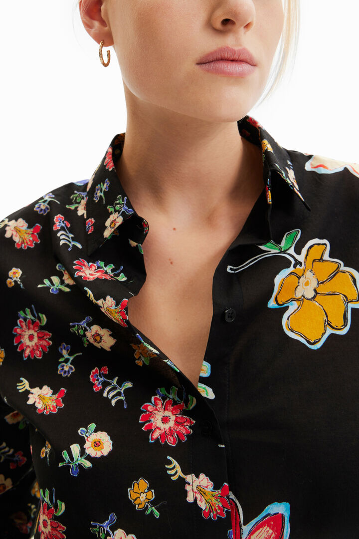Maglia metà fiori d'arancio | Desigual