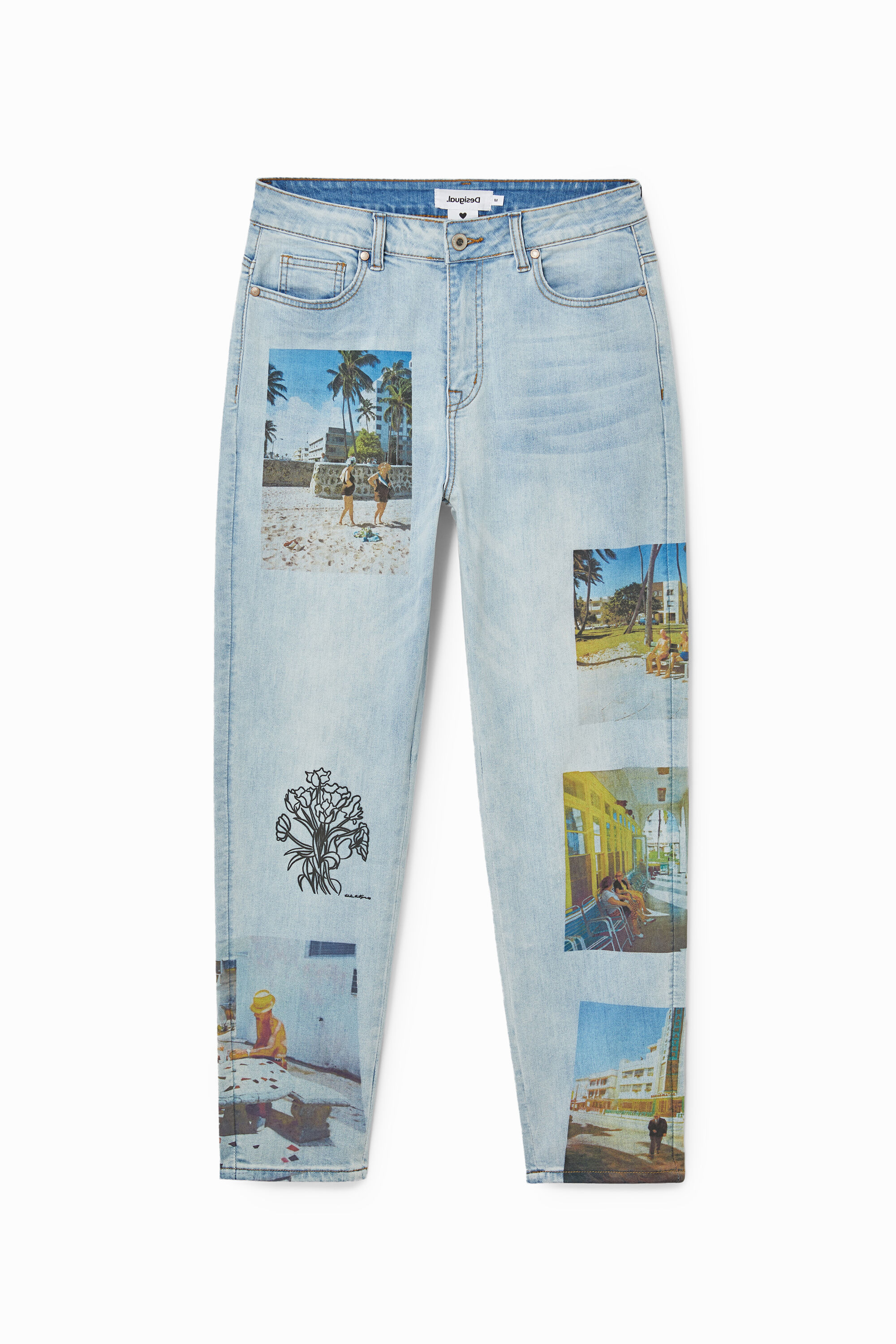 Straight unisex jeans South Beach - BLUE - XS