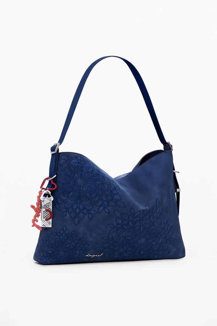 Bolso hombro relieve mandalas mediano | Desigual
