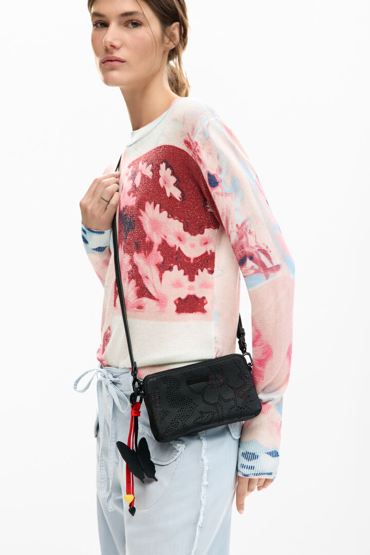 Large crossbody wallet charm | Desigual