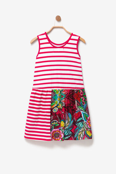 Vestido flores Antananarivo | Desigual