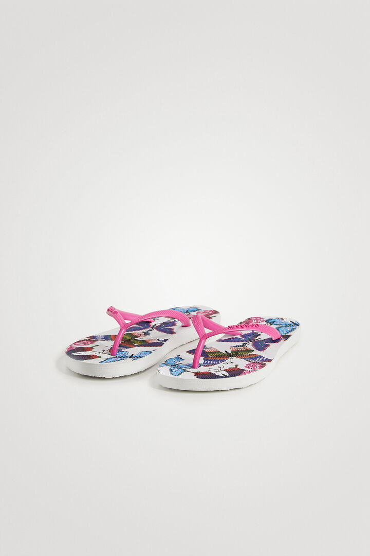 Butterfly flip-flops | Desigual