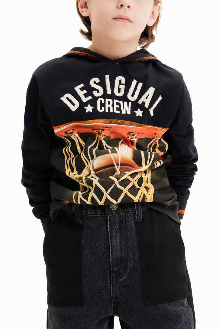 Samarreta caputxa bàsquet | Desigual