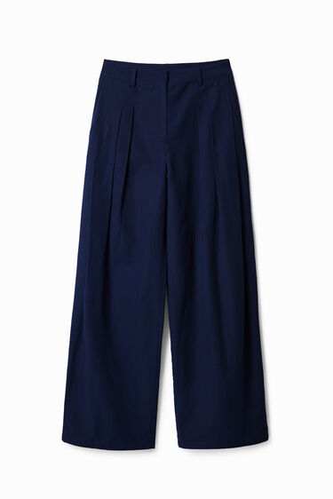 Pantalón Wide leg pinzas | Desigual