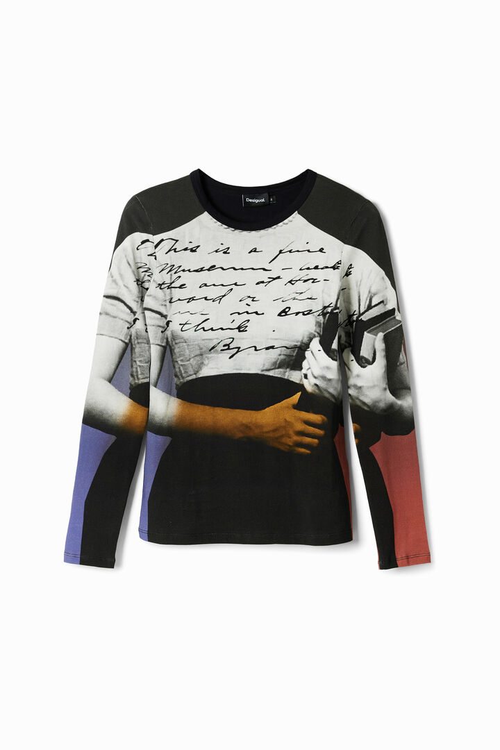 Camiseta cuerpo escrito | Desigual