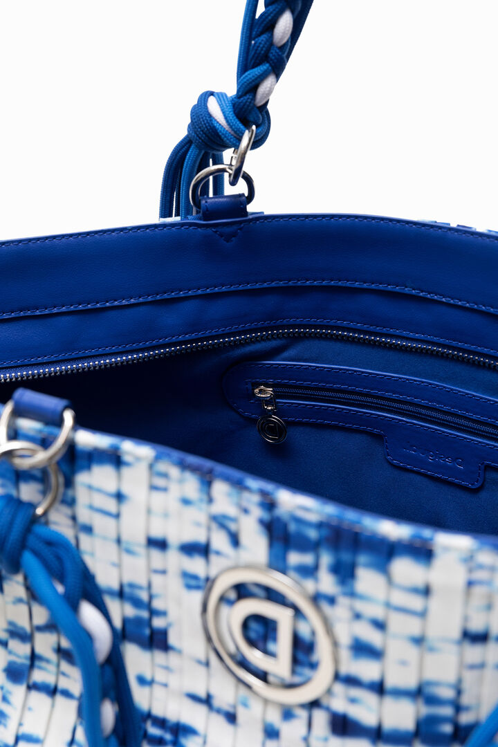 Pleated bag with sea waves | Desigual