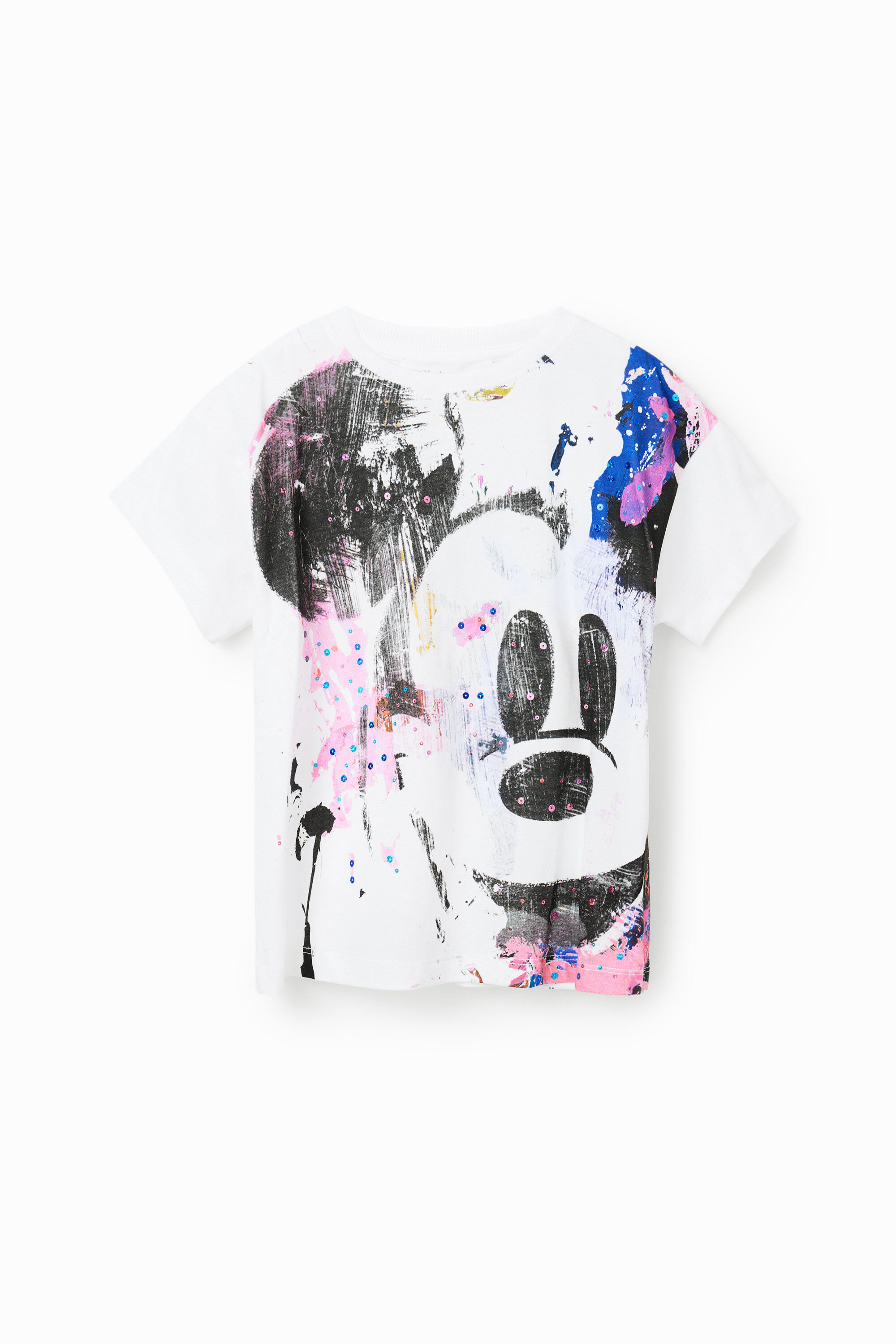 T-shirt Mickey Mouse éclaboussure