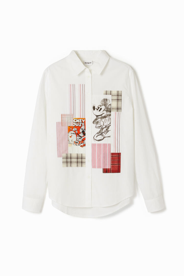 Patchwork Mickey Mouse shirt | Desigual