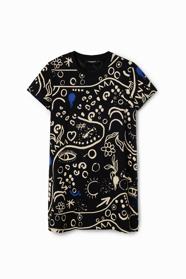 Kurzes Kleid Symbole | Desigual