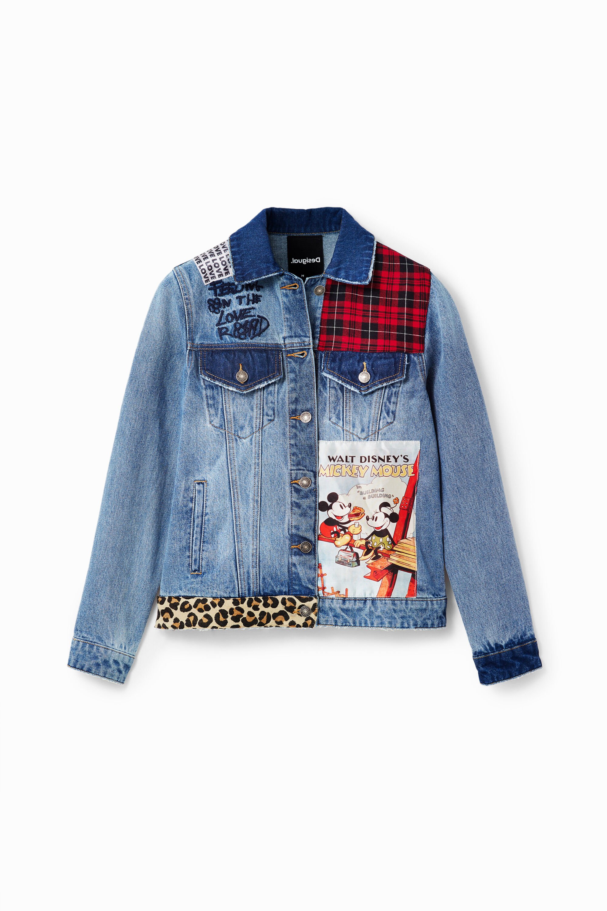 Mickey mouse denim on sale jacket