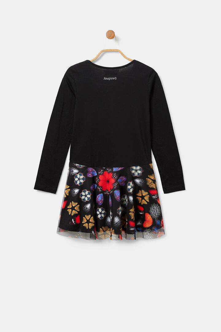 Cotton dress tulle skirt | Desigual
