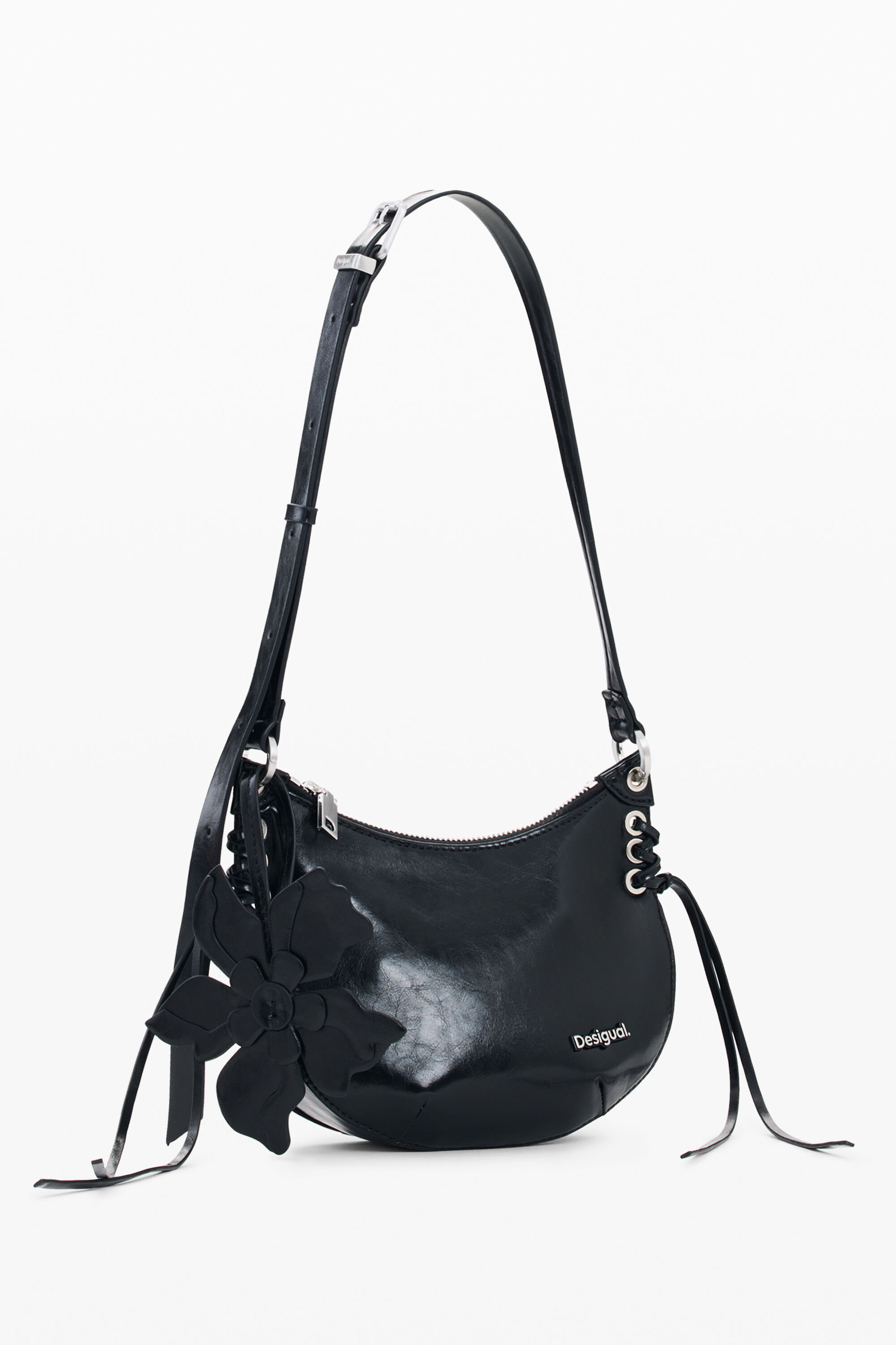ステッチ入り財布 黒 レディースアクセサリーの I Desigual.com