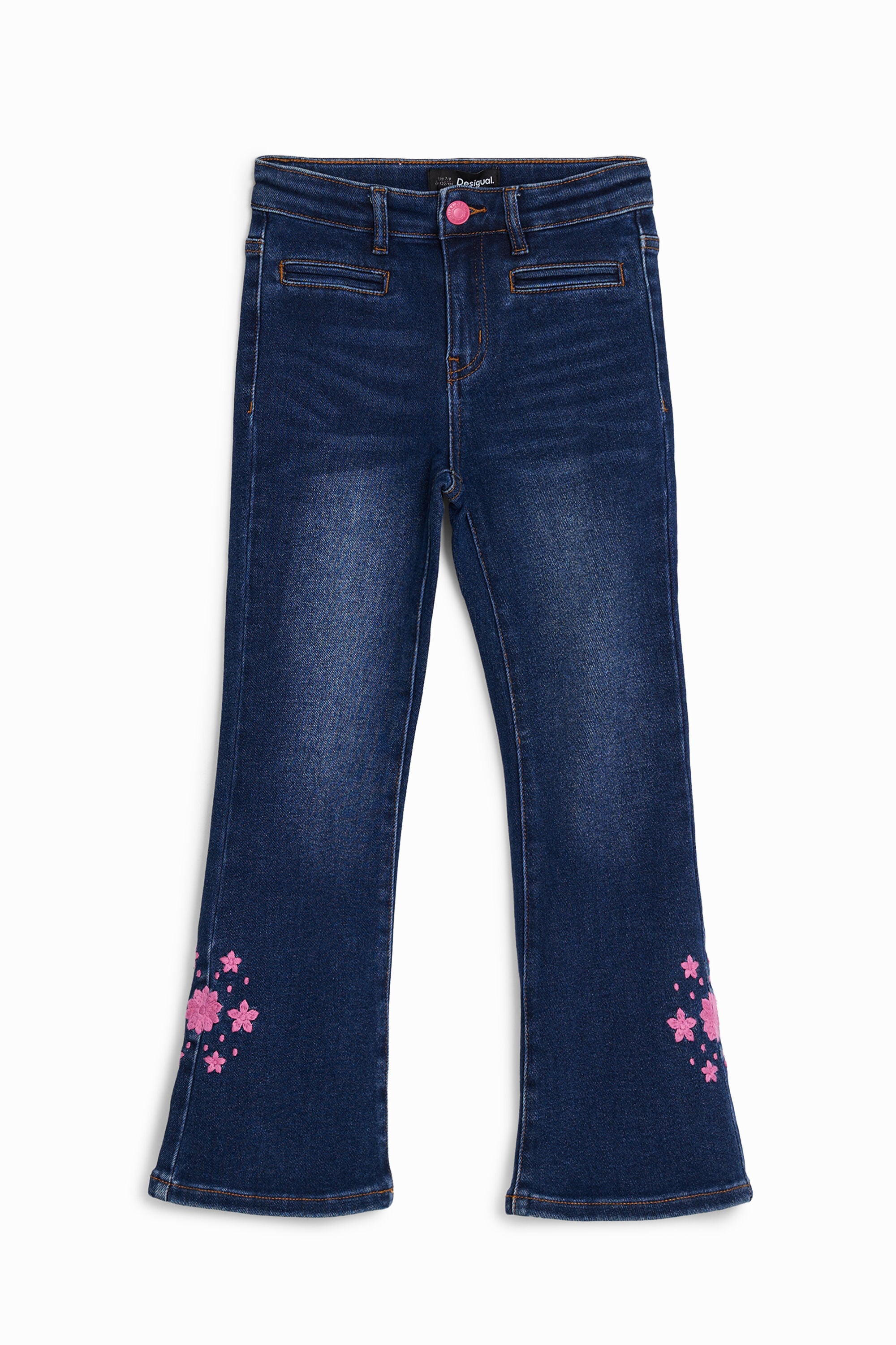 Pantalones campana, Azul,