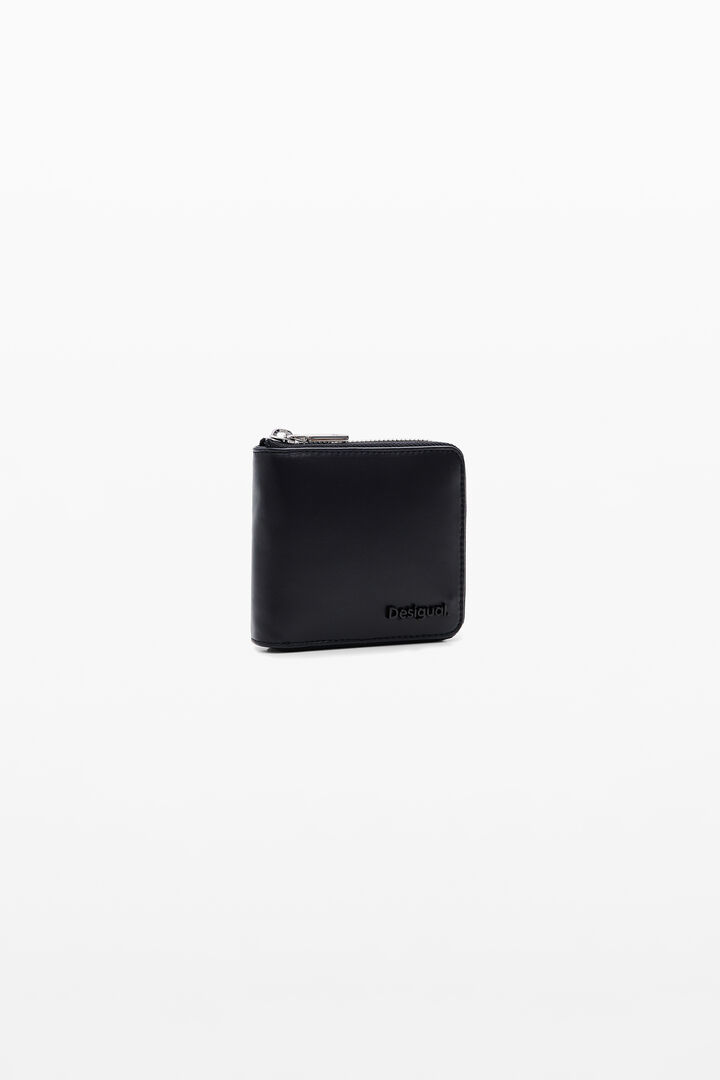 M padded leather wallet | Desigual
