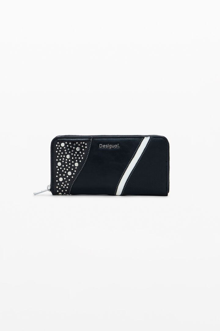 Medium studded wallet