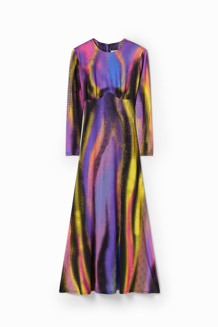 Vestido largo slim María Escoté | Desigual