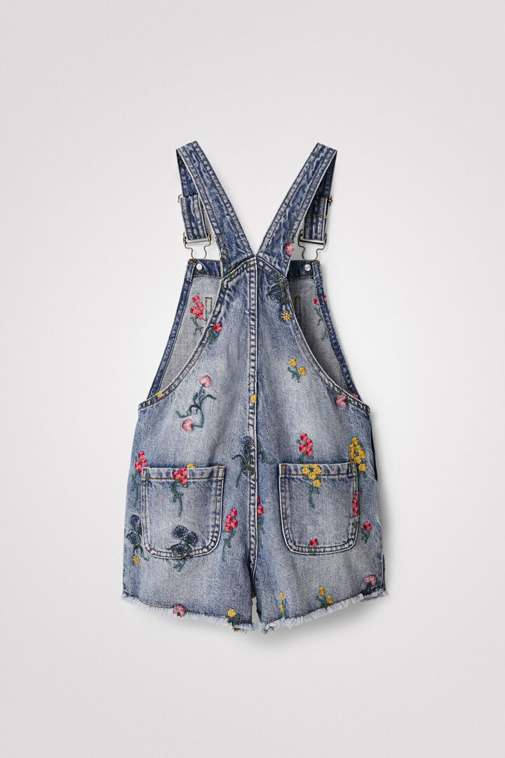 Short denim dungarees | Desigual