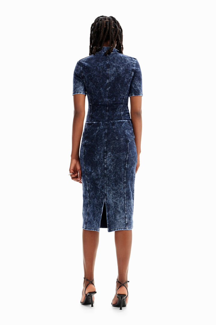 Vestido efecto denim | Desigual