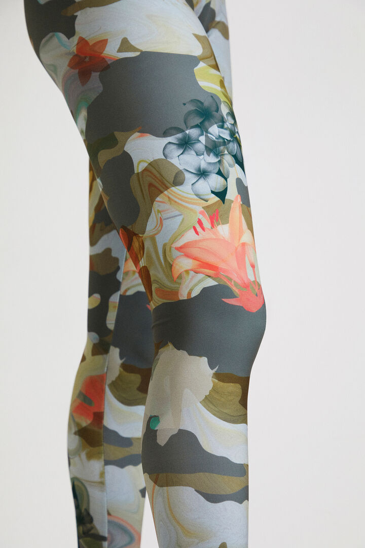Leggings Camoflower-Muster | Desigual