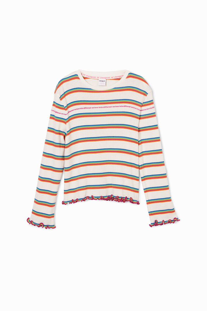 Rainbow striped T-shirt | Desigual